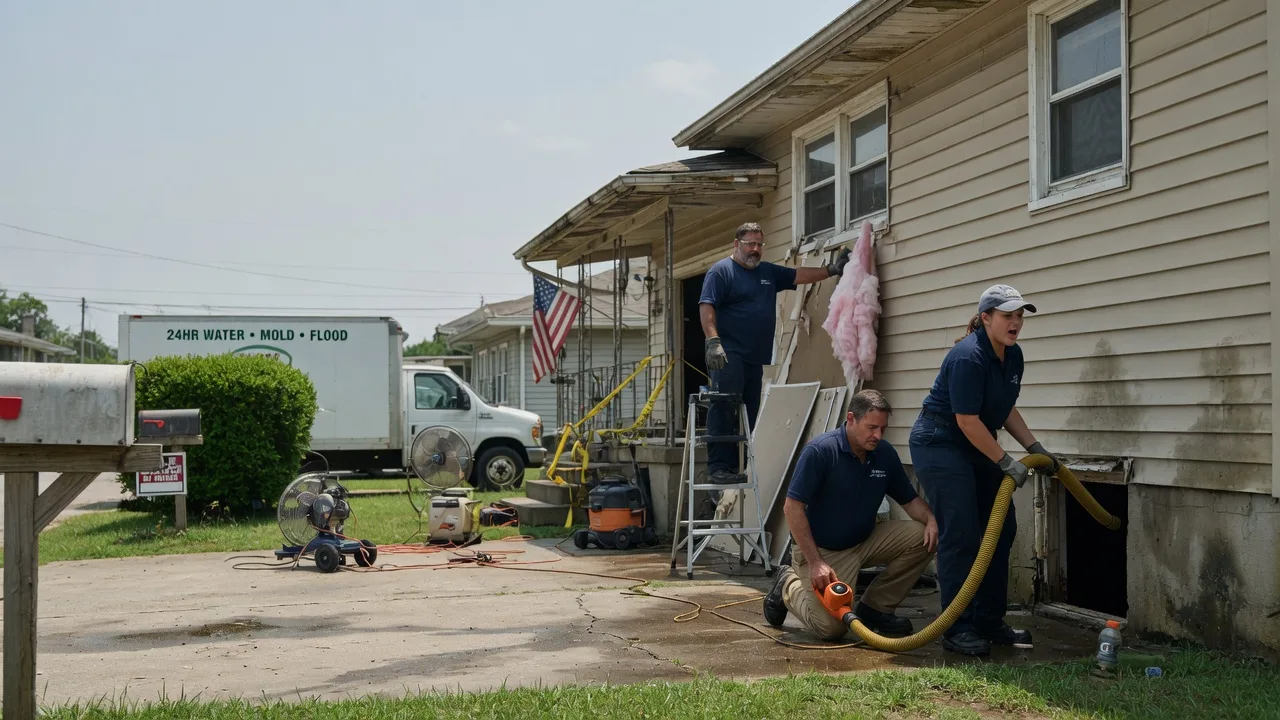 Water Damage Repair in Oakdale, PA near me